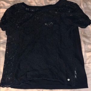Abercrombie Lace Crop Top
